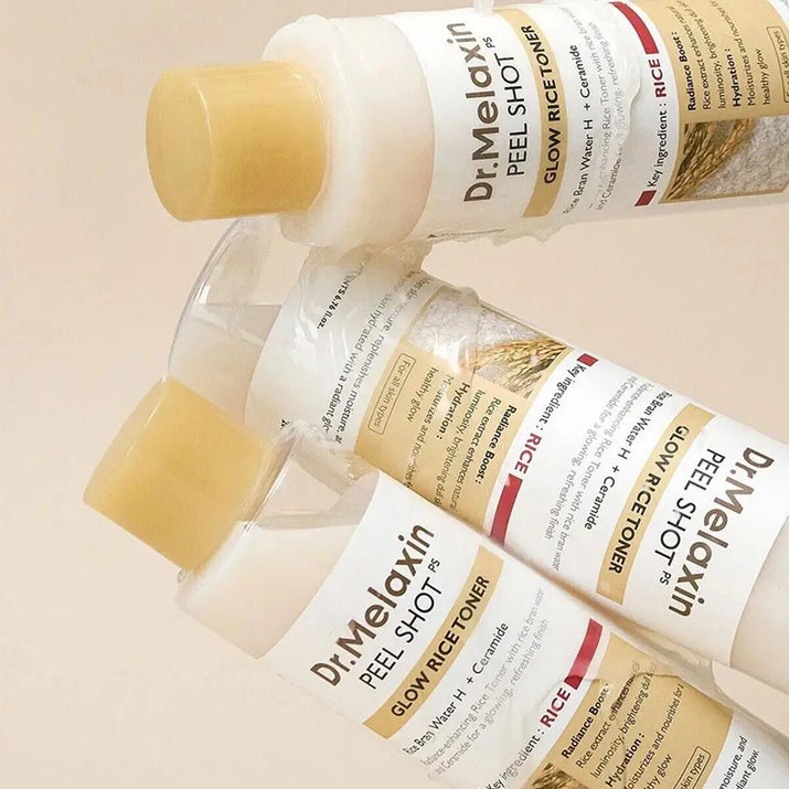 Dr Melaxin Rice Ampoule Gentle Exfoliant Exfoliating Essence Moisturizing Glow Korean Skincare All Skin Types Face Treatment