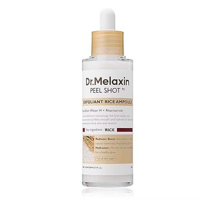 Dr. Melaxin Rice Exfoliating Serum Facial Moisturizing Soften Serum Blackhead Removal Hydrating Pore Shrinking Korean Skin Care